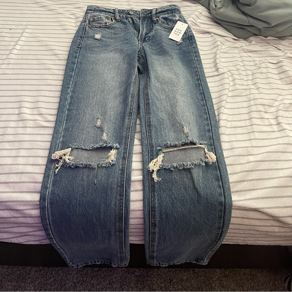 And Now This The Ultra High Rise Straight Jeans